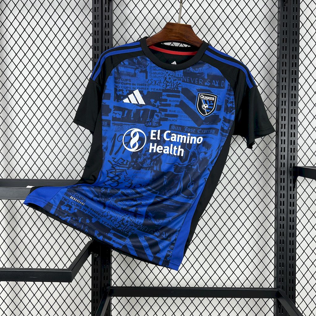 Mens San Jose Earthquakes 2025/26 Home Jersey