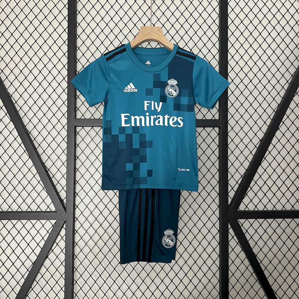 Retro Real Madrid 2017/18 Third Kids Kit