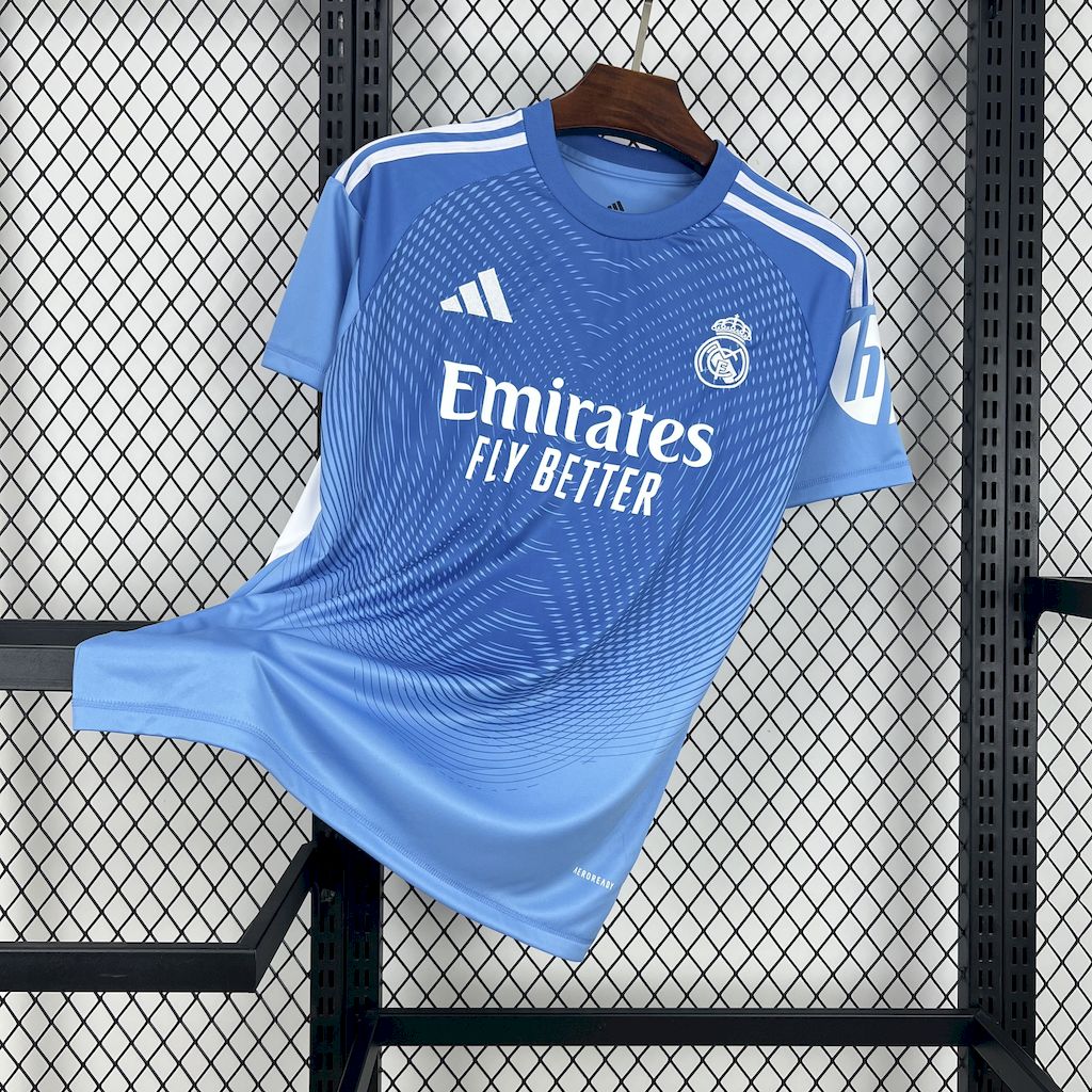 Mens Real Madrid 2025/26 Blue Sky Jersey
