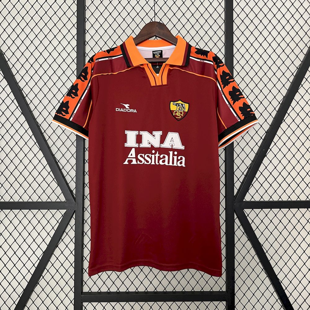 Retro AS Roma 1998/99 Home Jersey