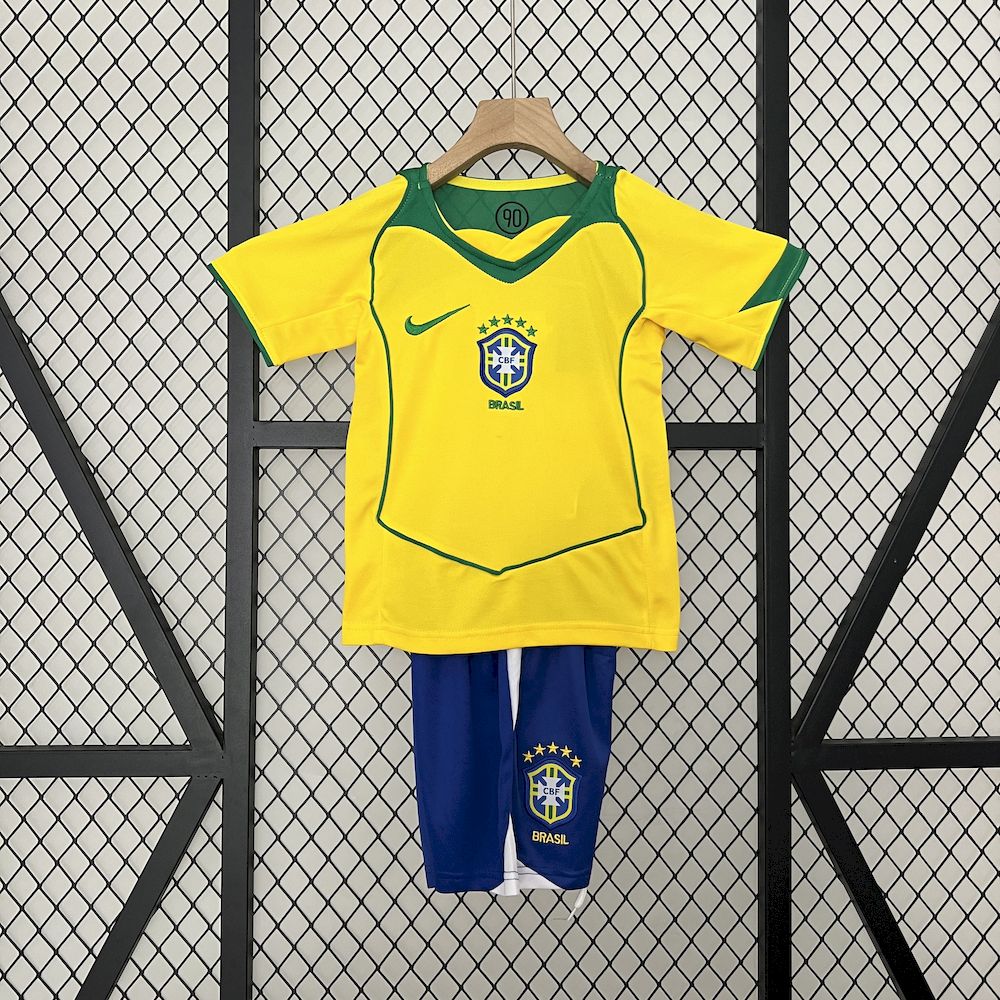 Retro Brazil 2004 home Kids Kit