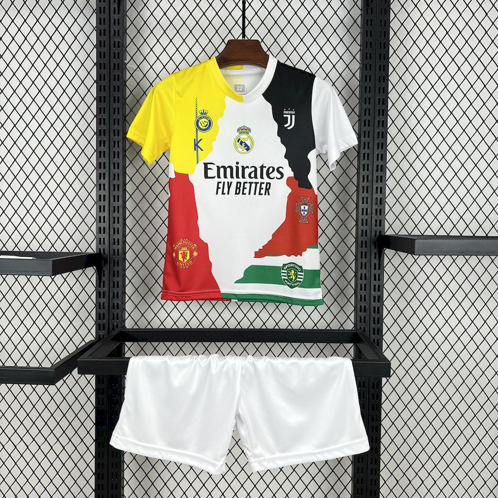 Kids Cristiano Ronaldo 2025/26 all club mix Kit