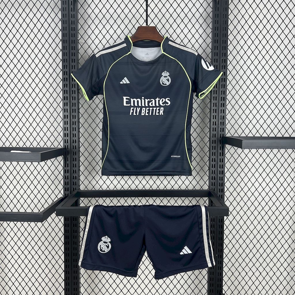 Kids Real Madrid 2025/26 Away Kit