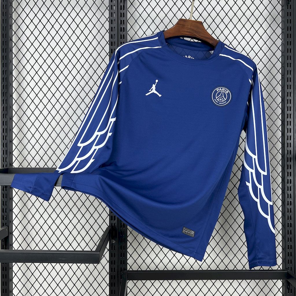 Mens Paris Saint-Germain 2025/26 Fourth Long Sleeve Jersey