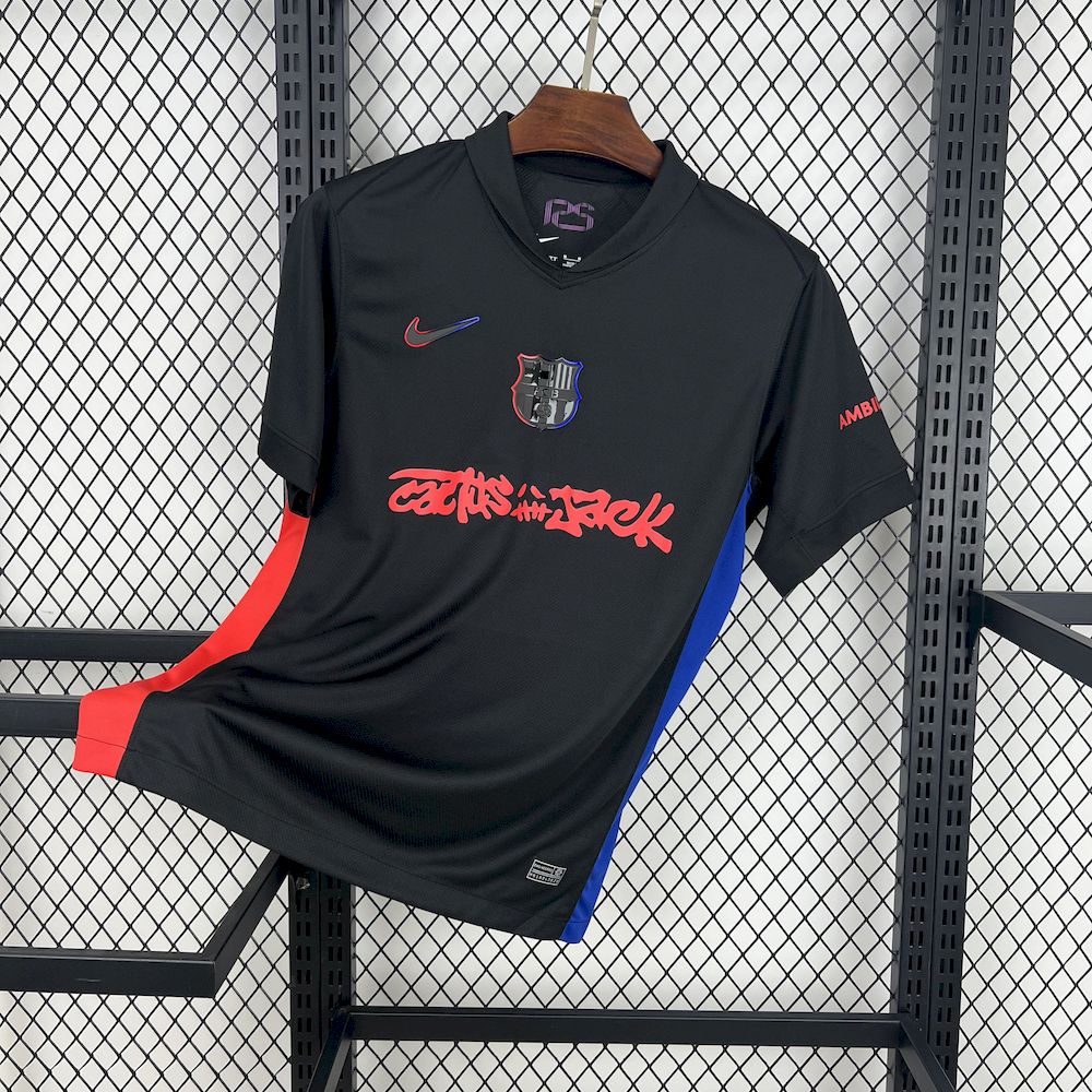 Mens Barcelona 2024/25 Travis Scott Edition Away Jersey