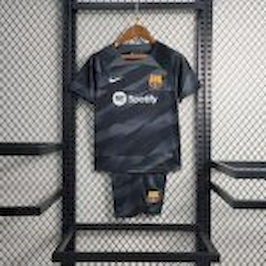 Kids Barcelona 2023/24 Goalkeeper Kit