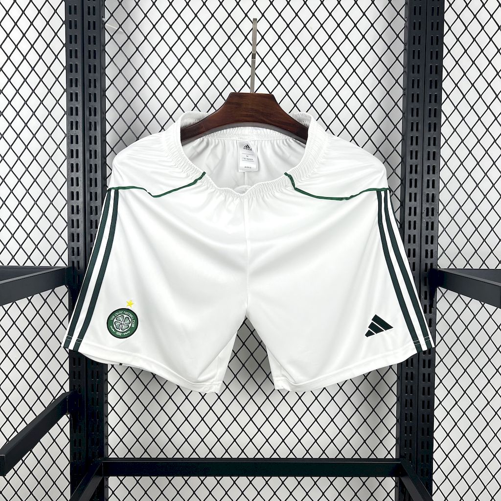 Mens Celtic 2025/26 Home Shorts
