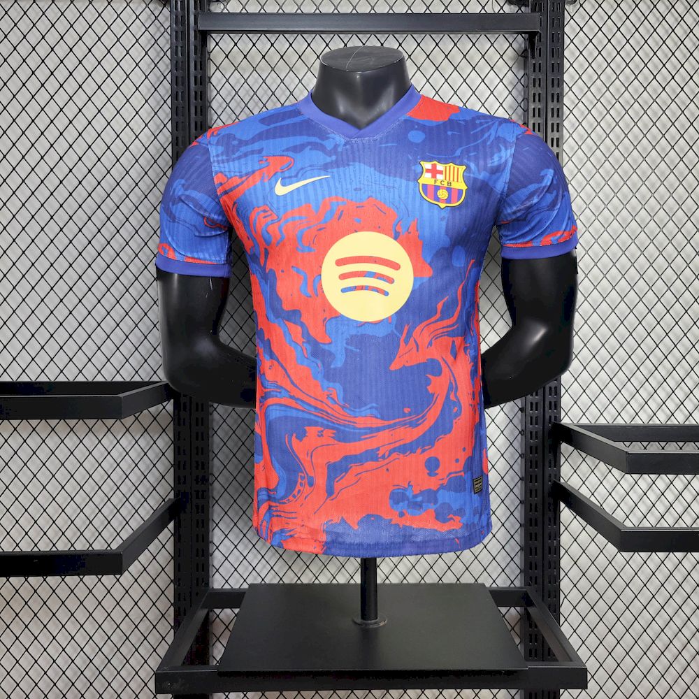Mens Barcelona 2025/26 Jersey Player Version