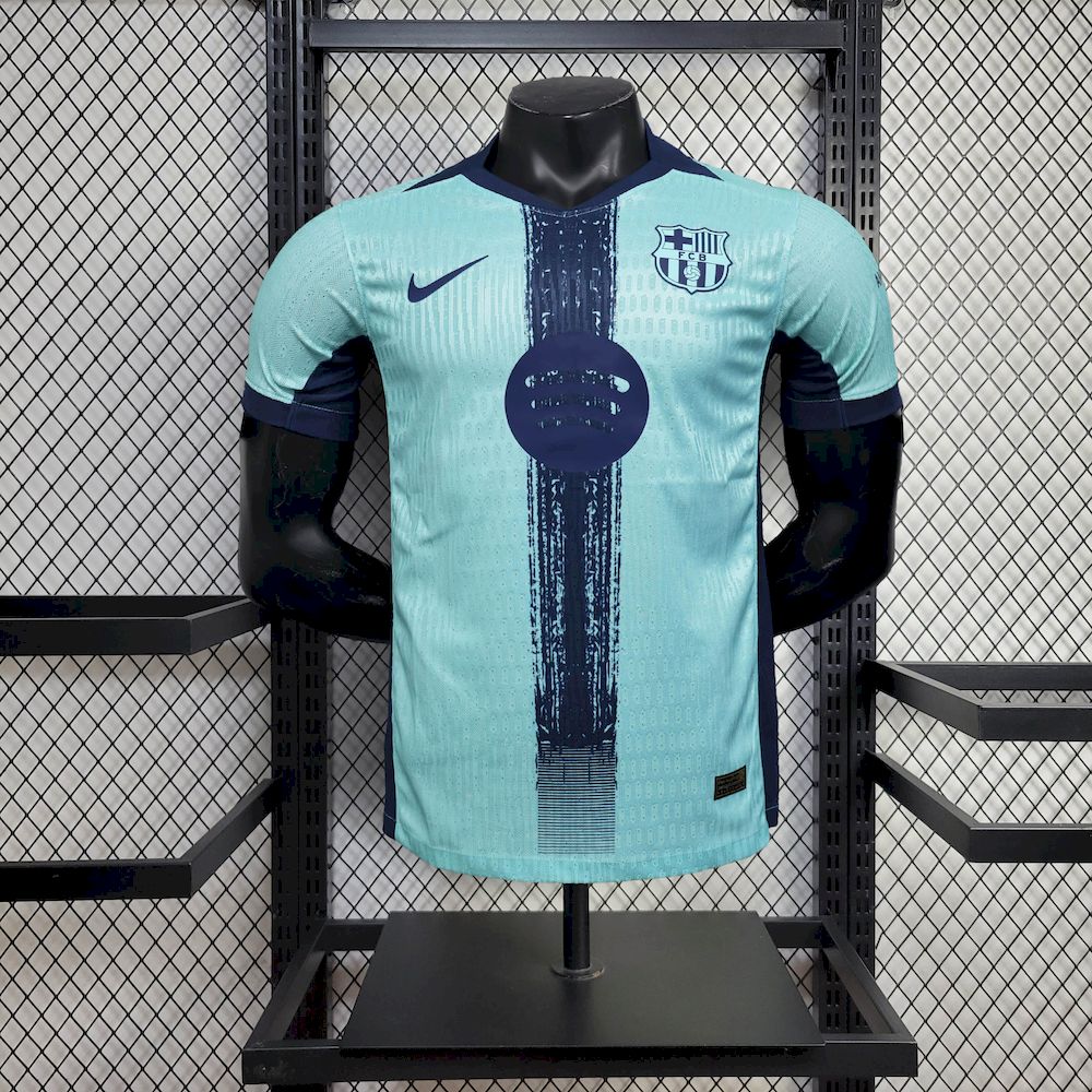 Mens Barcelona 2025/26 Pre-Match Jersey Player Version