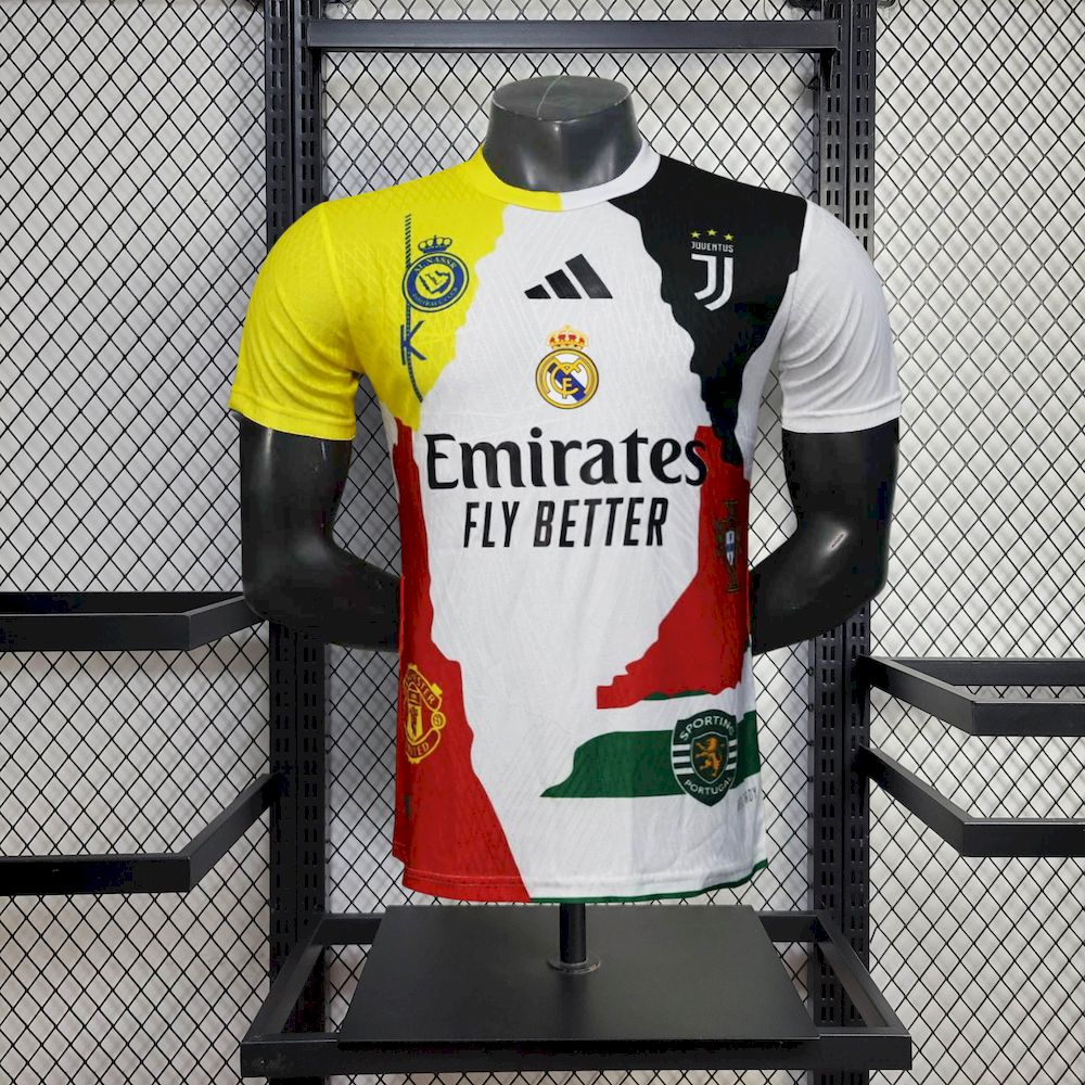 Mens Cristiano Ronaldo 2025/26 All Club Mix Jersey Player Version