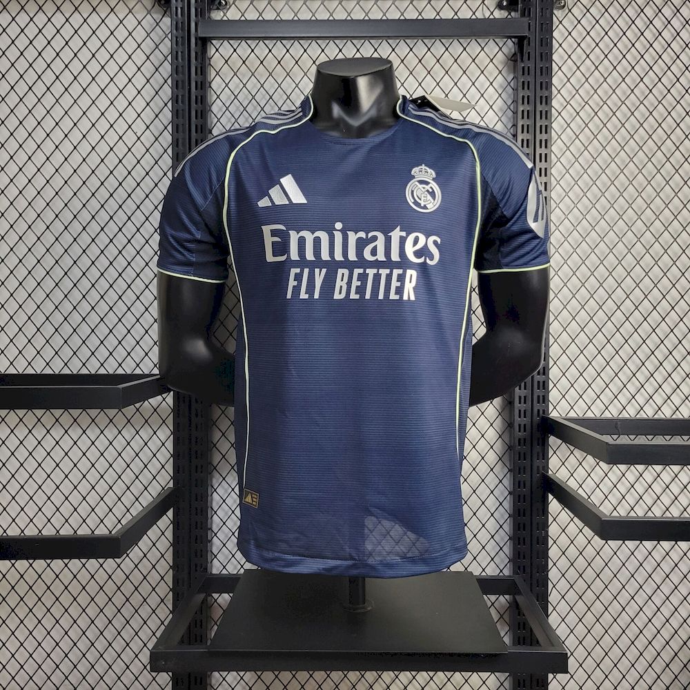 Mens Real Madrid 2025/26 Away Jersey Player Version
