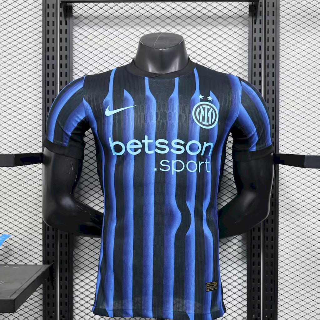 Mens Inter Milan 2025/26 Home Jersey Player Version