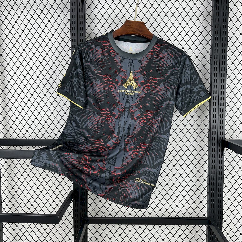 Mens Paris Saint-Germain 2025/26 Grey Jersey