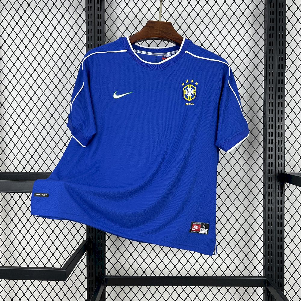 Retro Brazil 1998 Away Jersey