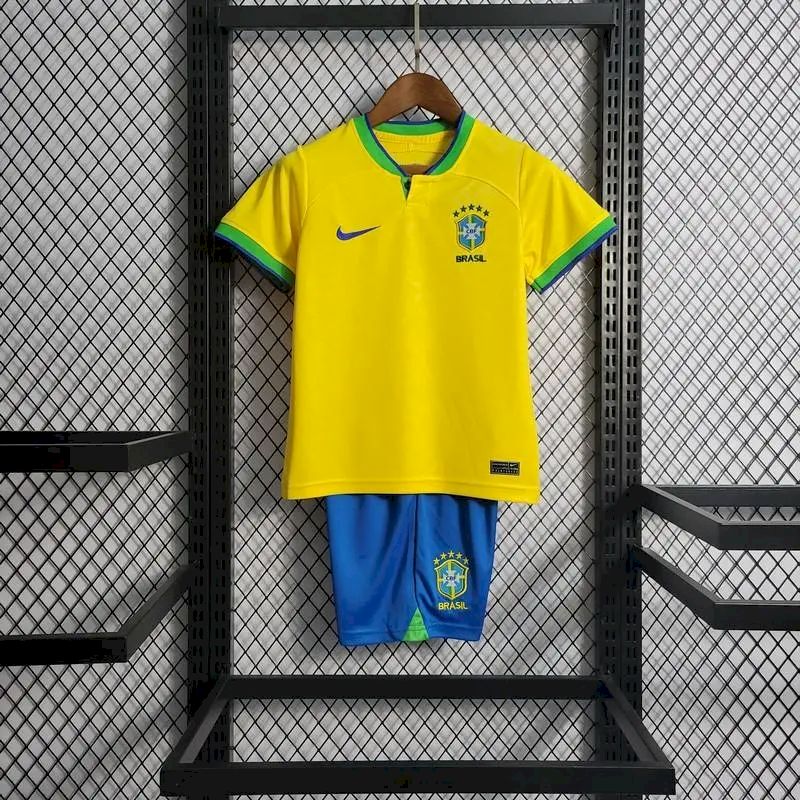 Kids Brazil 2022 Home Kit