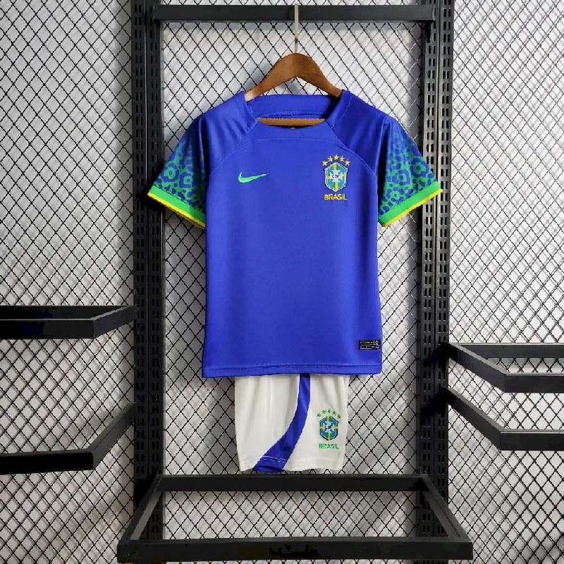 Kids Brazil 2022 Away Kit