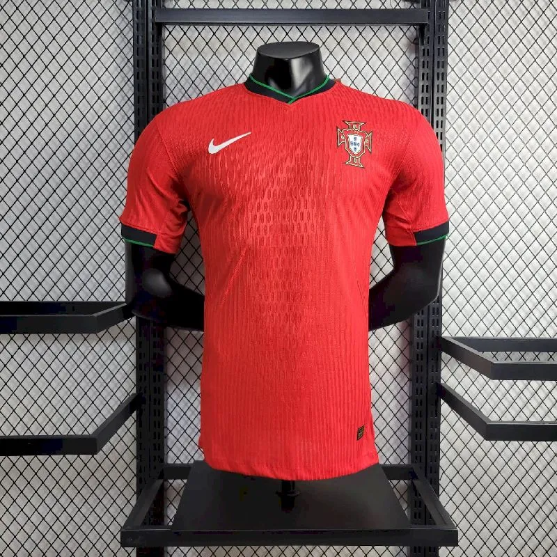 Mens Portugal 2024/25 Home Jersey Player Version