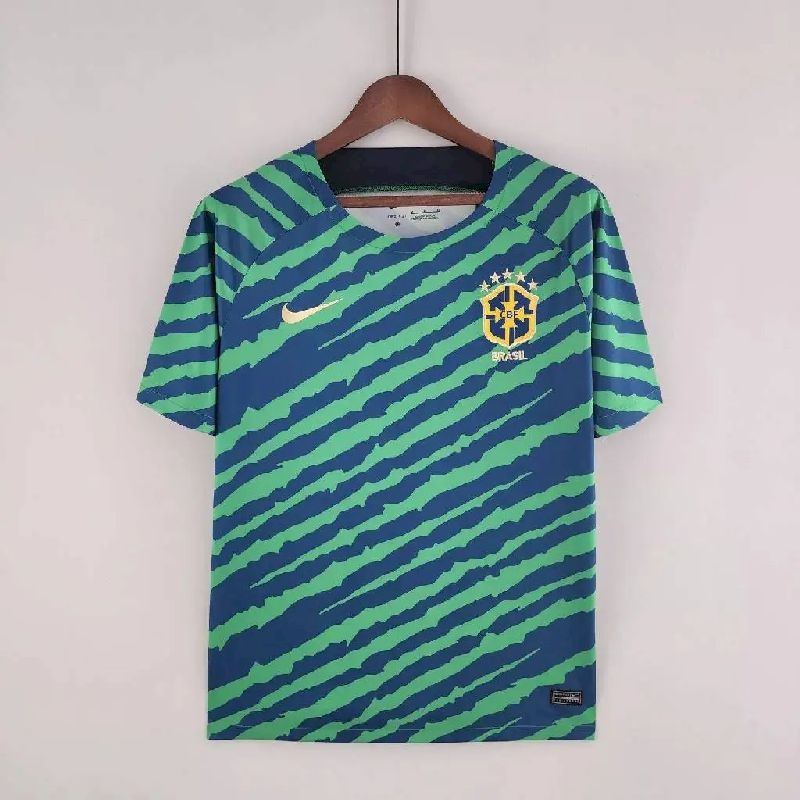Mens Brazil 2022 Pre-Match Jersey