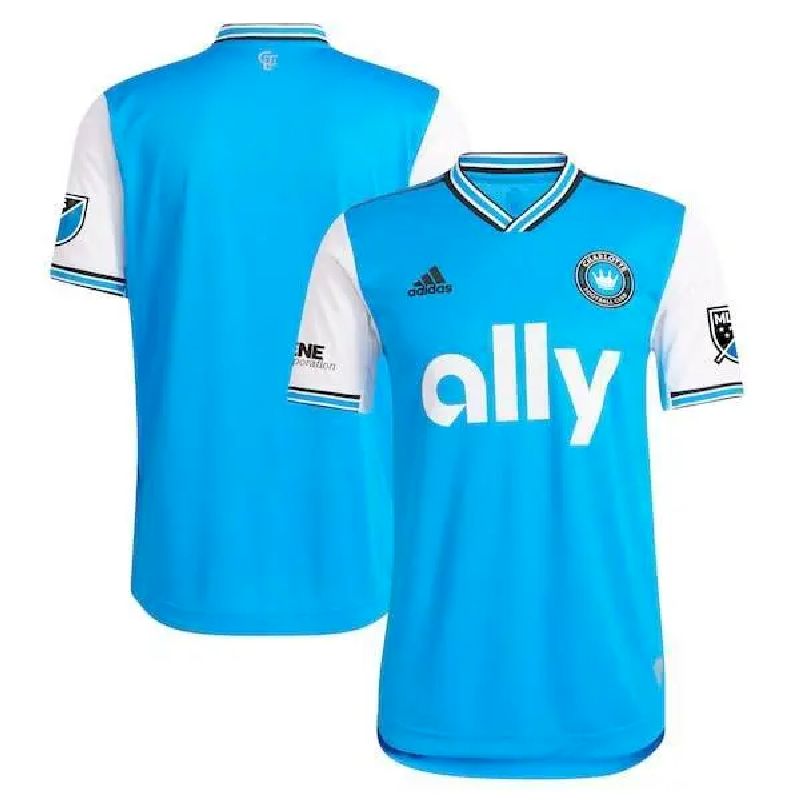 Mens Charlotte FC 2022 Primary Jersey - Blue