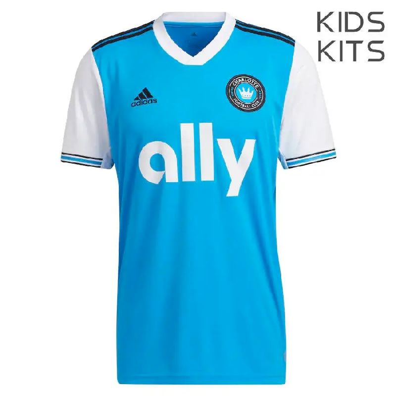 Kids Charlotte FC 2022 Primary Kit