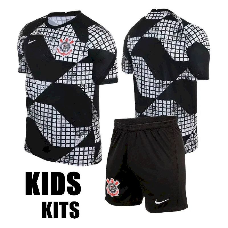 Kids Corinthians 2021 Fourth Kit