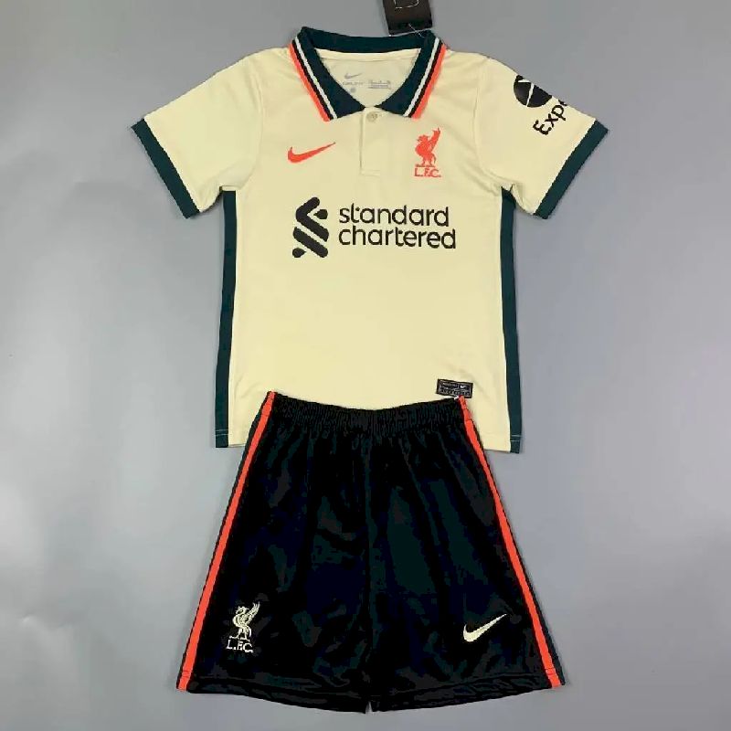 Kids Liverpool 2021/22 Away Kit