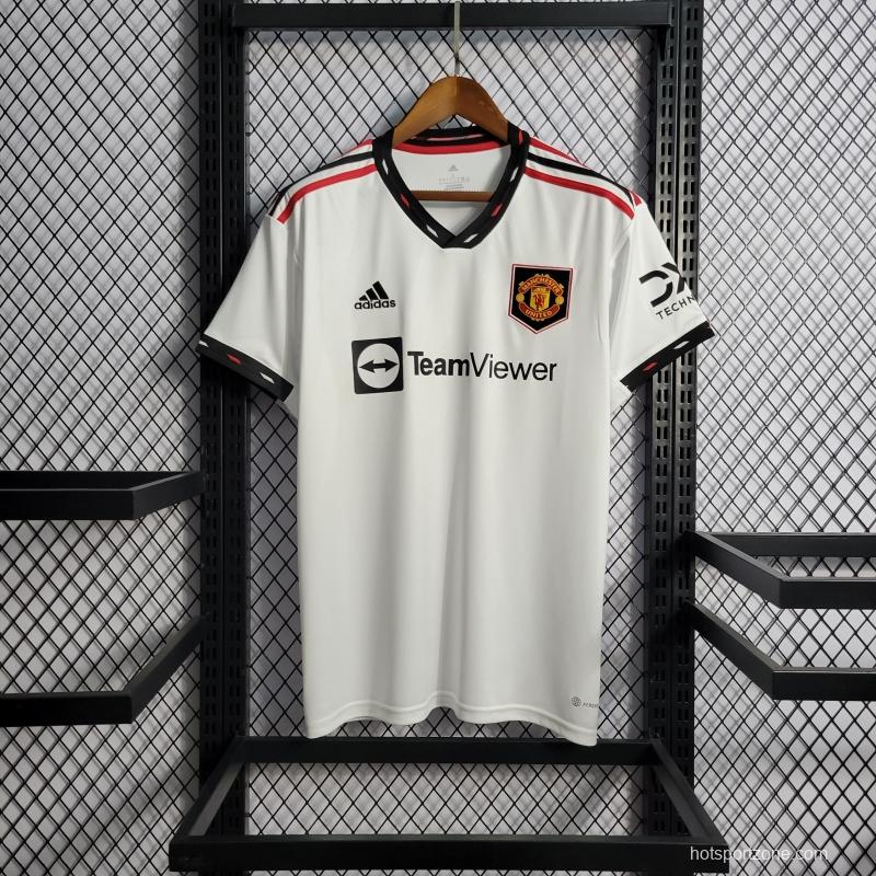 Mens Manchester United 2022/23 Away Boutique Jersey