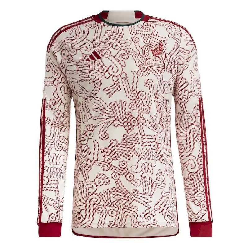 Mens Mexico 2022 Long Sleeve Away Jersey