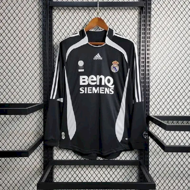 Retro Real Madrid 2006/07 Away Long Sleeve Jersey