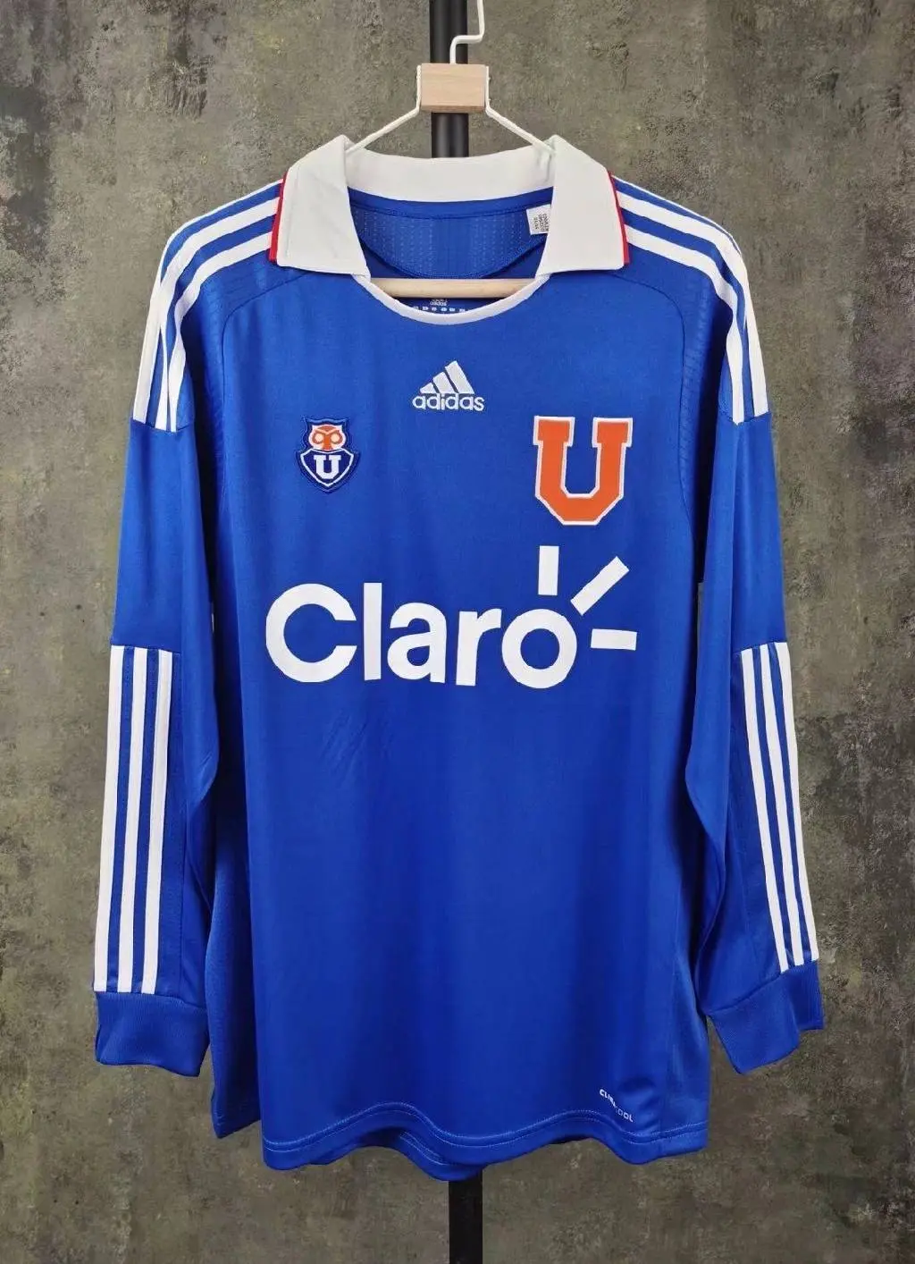 Retro Universidad De Chile 2011 Home Long Sleeve Jersey