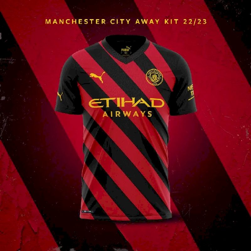 Mens Manchester City 2022/23 Away Jersey